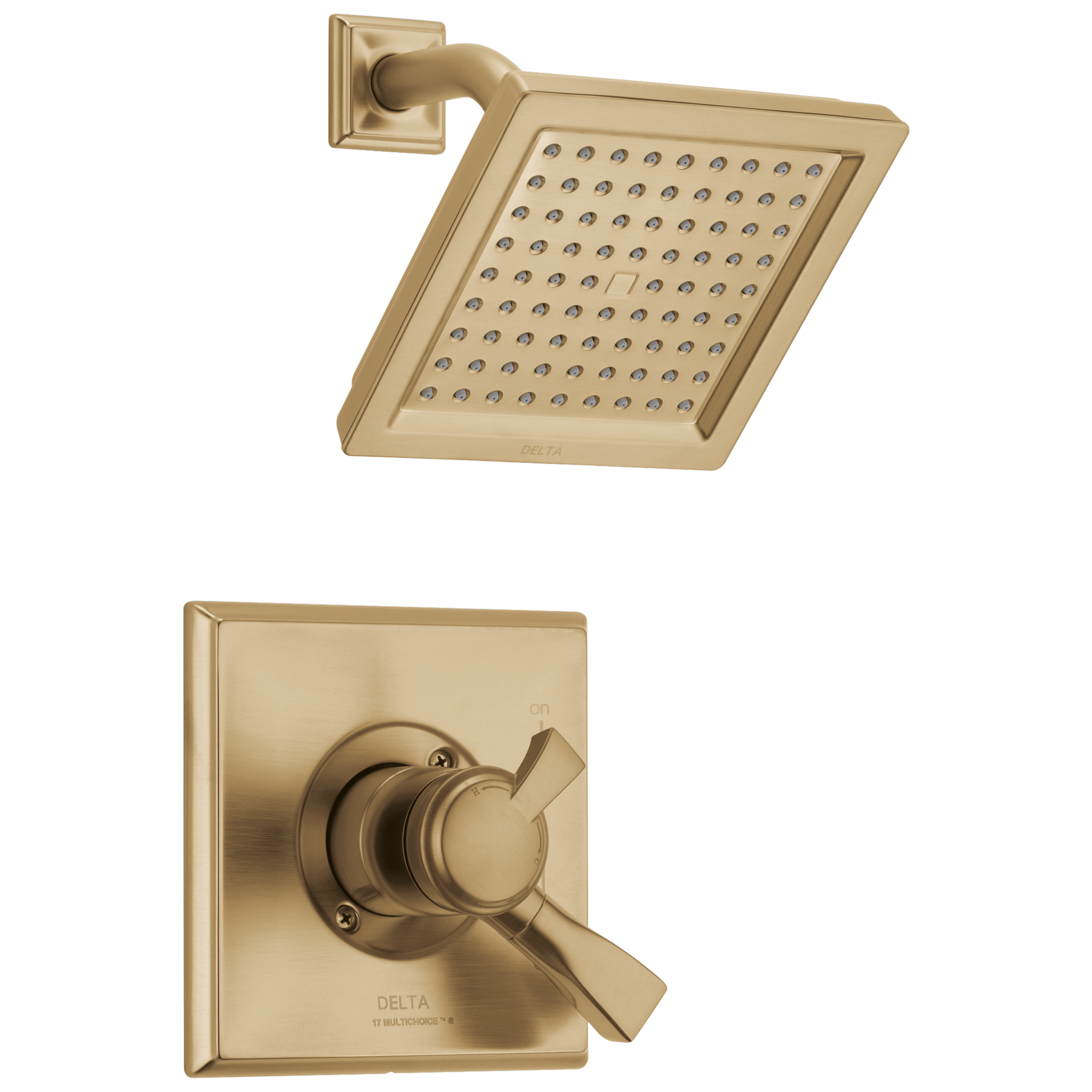茶 coto Monitor® 17 Series Shower Trim in Champagne Bronze T17251-CZ