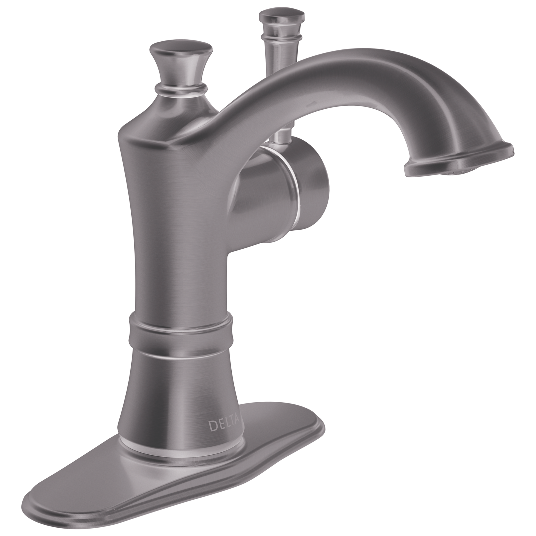 Single Handle Centerset Faucet in Spotshield Brushed Nickel