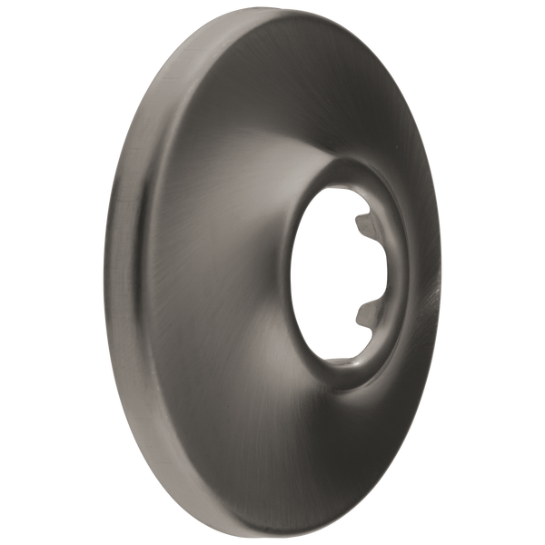 Delta Rp72562 Shower Flange in Lumicoat® Black Stainless RP6025KSPR | Delta Faucet