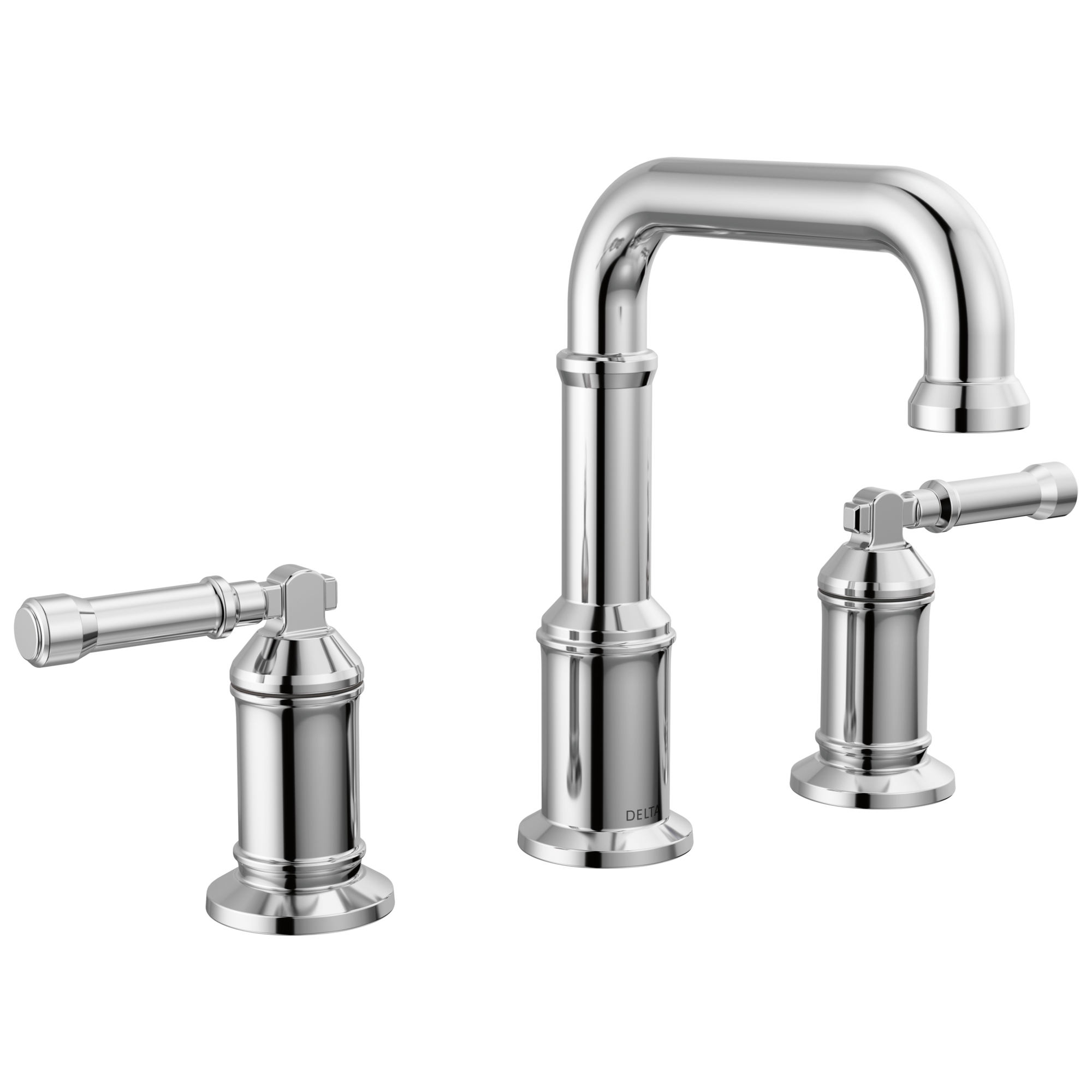 BroderickE Two Handle Widespread Bathroom Faucet - Lumicoat Chrome