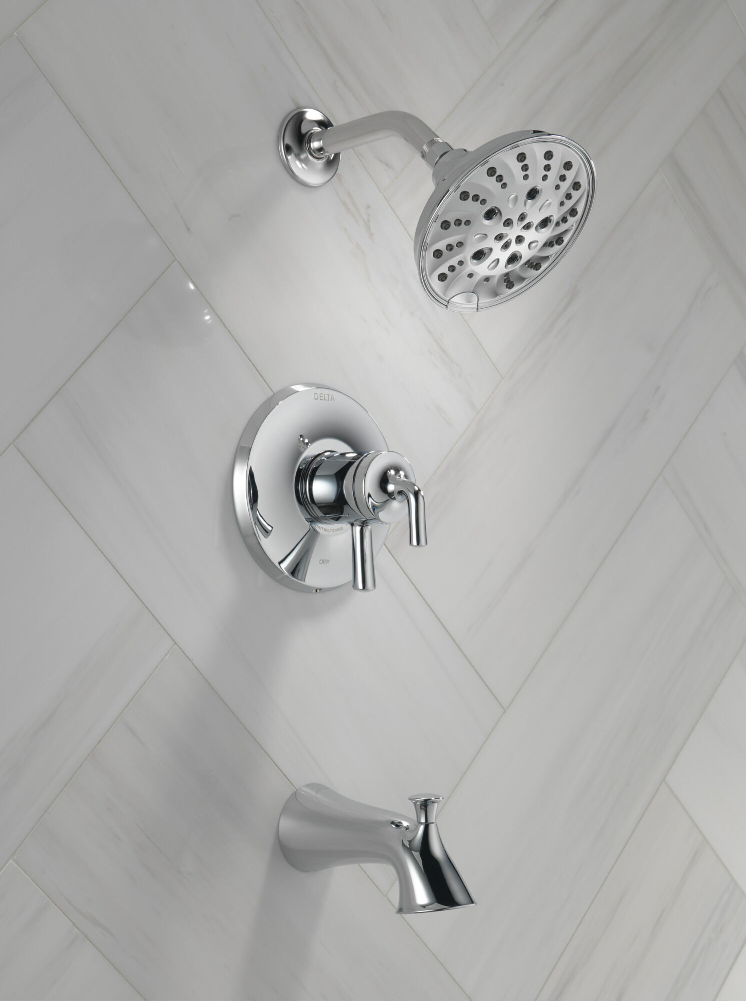 Monitor 17 Series Tub and Shower Trim in Chrome T17433 | Delta Faucet