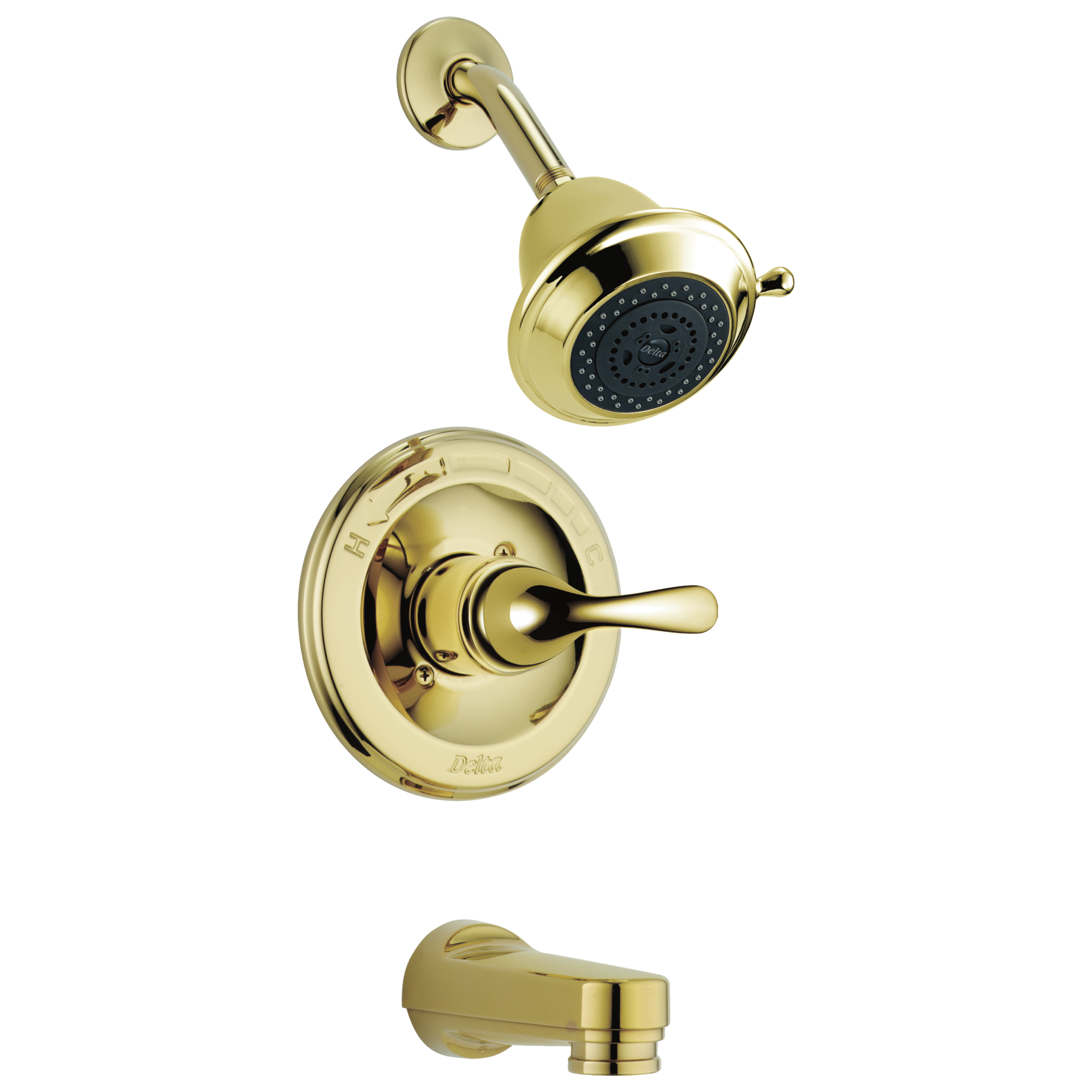 Delta Faucet Classic Monitor 13 Series Tub & Shower Trim - Polished Brass