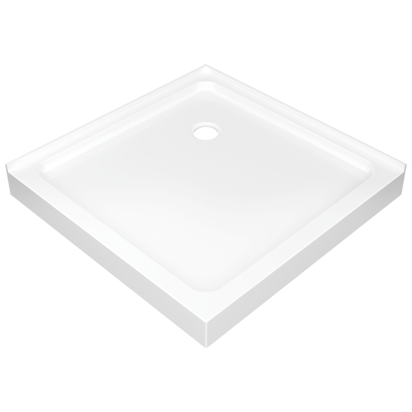 36" x 36" Shower Base in High Gloss White B7109123636WH Delta Faucet