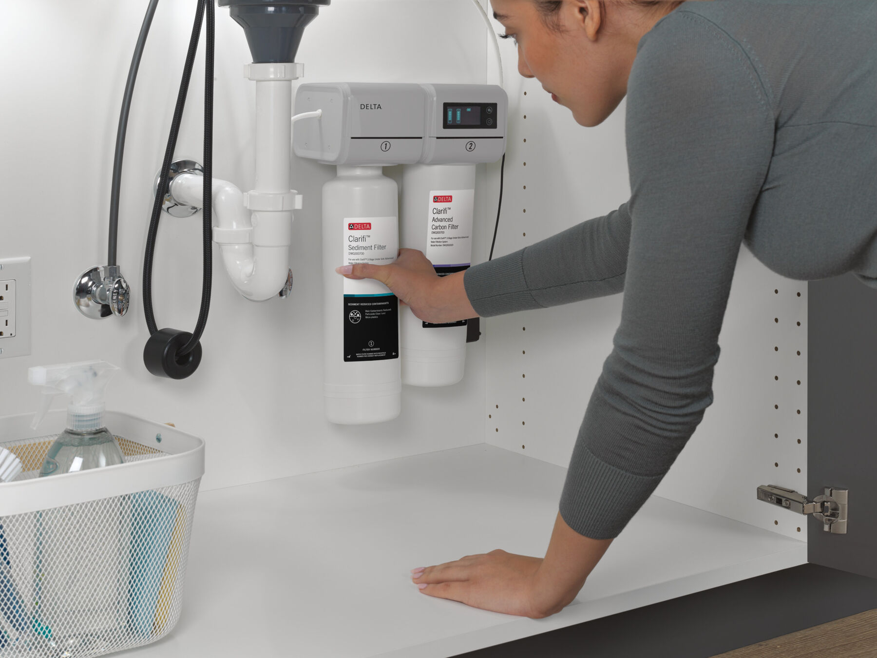 2-Stage Under Sink Advanced Water Filtration System, image 2