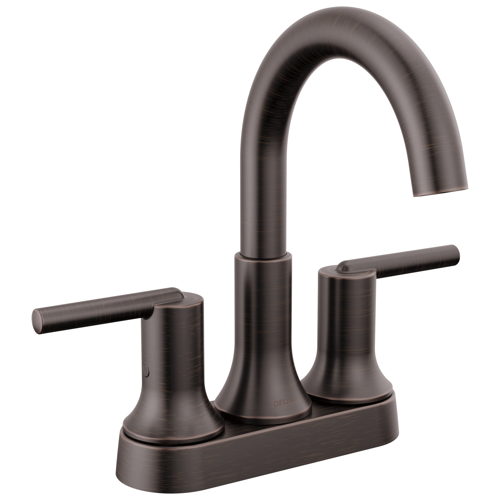 Delta Faucet Trinsic Two Handle Centerset Bathroom Faucet - Venetian Bronze