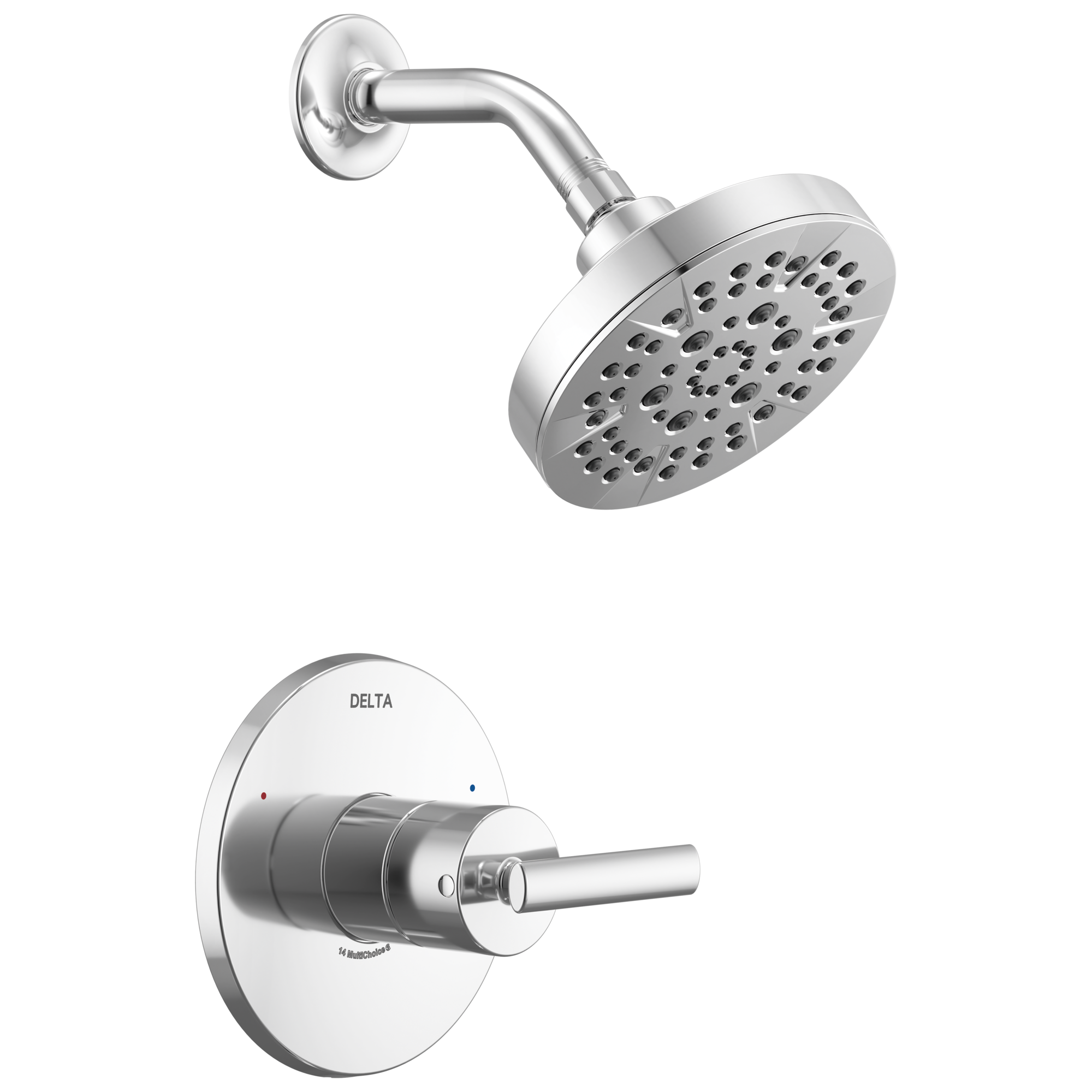 Delta Faucet Altado Monitor 14 Series Pressure Balance Valve Trim - Shower - 1.75 GPM in Chrome