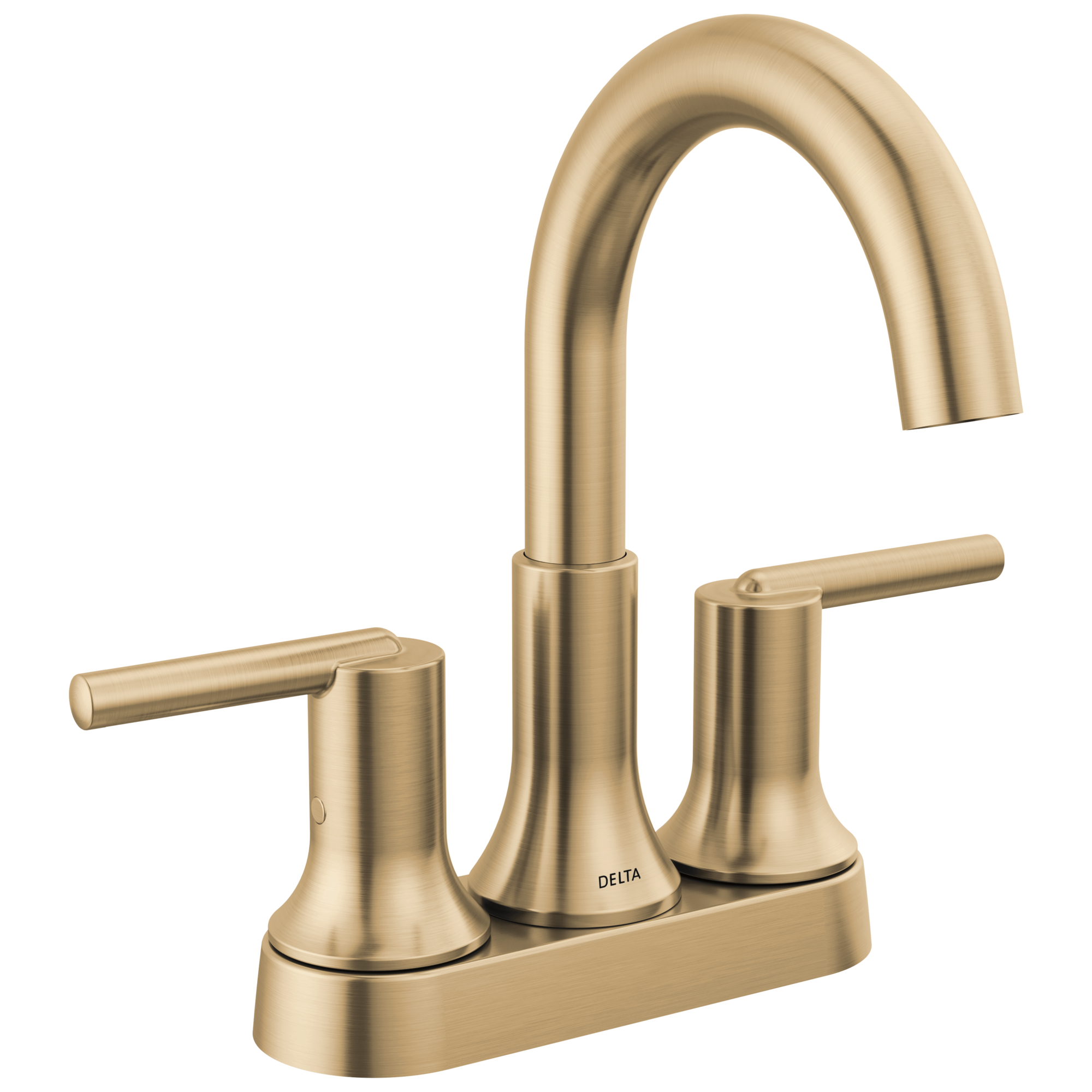 Delta Faucet Trinsic Two Handle Centerset Bathroom Faucet - Champagne Bronze