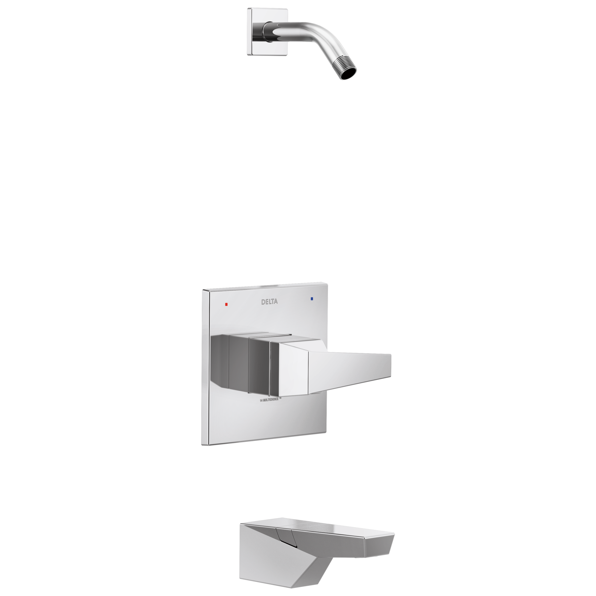 Delta Faucet Trilliane 14 Series Shower Only - Lhd - Lumicoat - Chrome