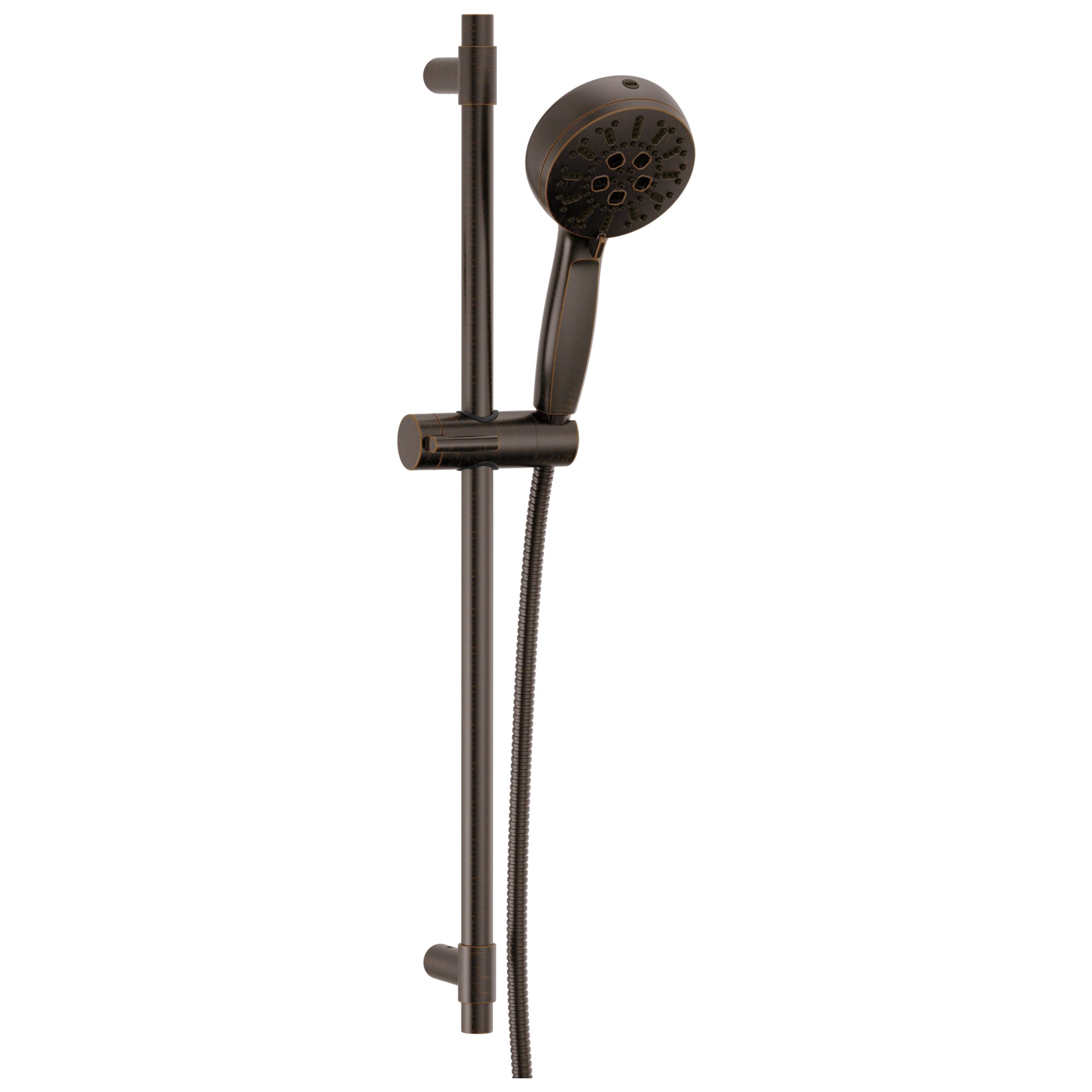 Delta Faucet Universal Showering Components 7-Setting Slide Bar Hand Shower with Cleaning Spray - Venetian Bronze