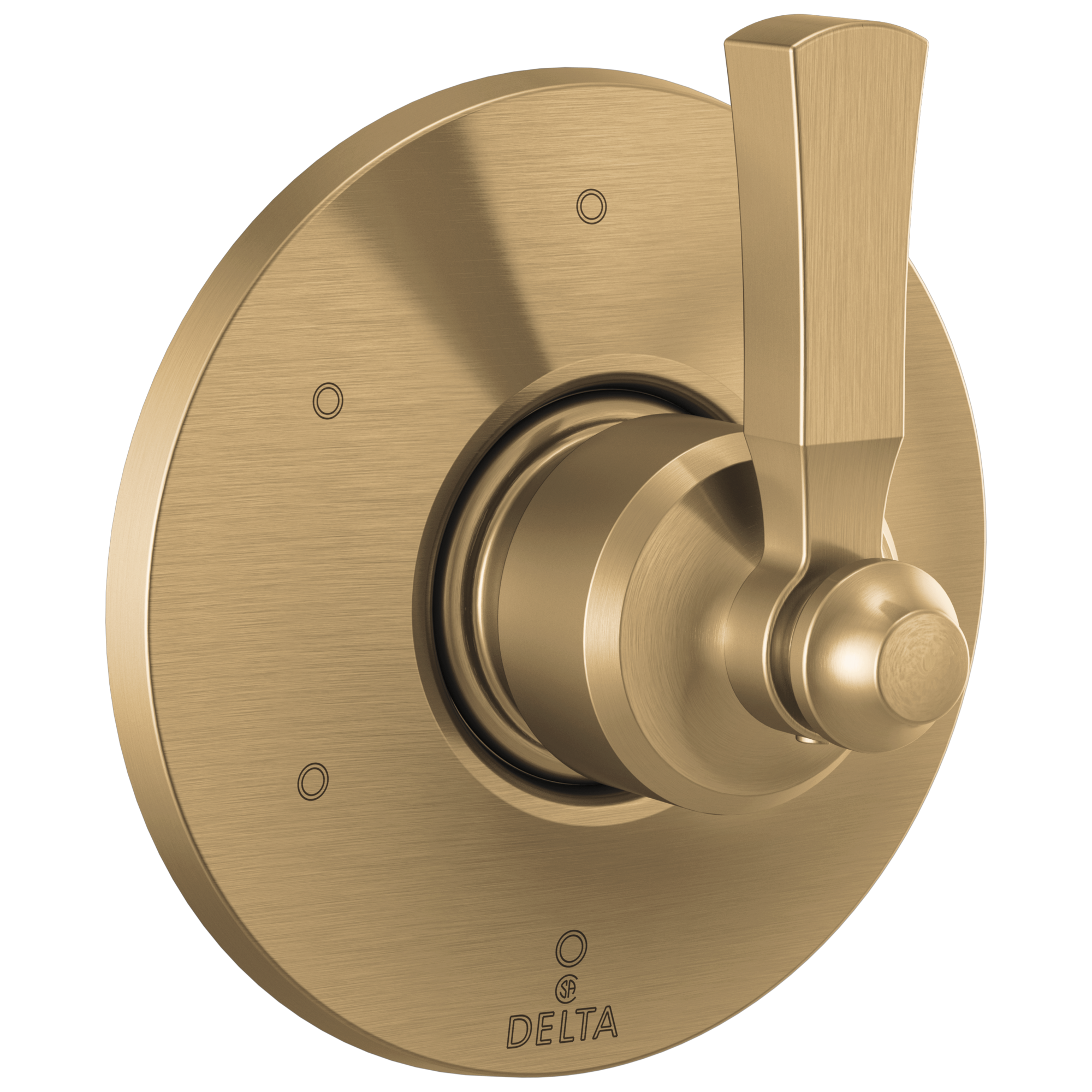 Delta Faucet DorvalE 6 Setting Diverter Trim - Champagne Bronze