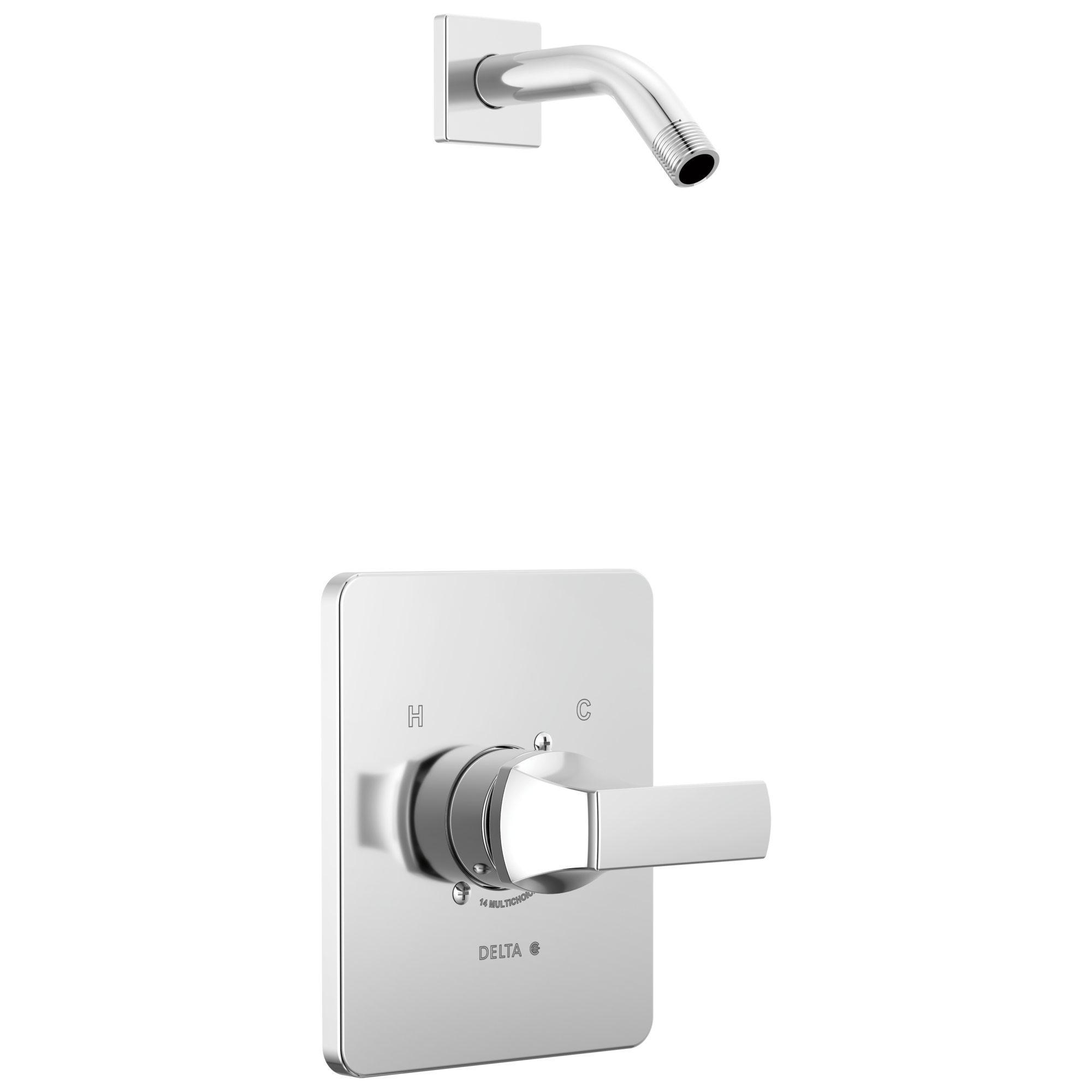 Delta Faucet VelumE Monitor 14 Series Shower Trim - Less Head - Chrome