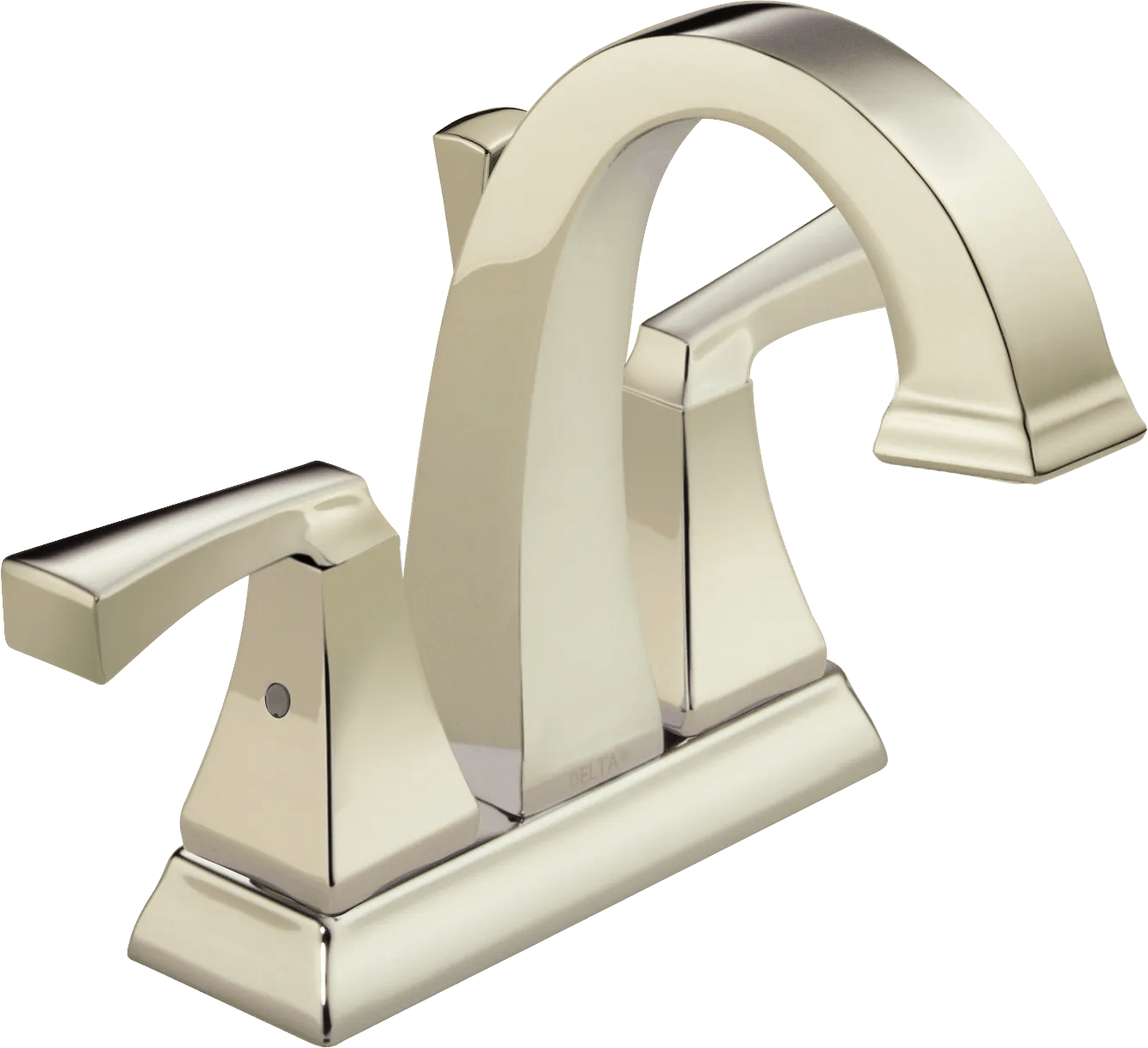Delta Faucet DrydenE Two Handle Centerset Bathroom Faucet - Polished Nickel