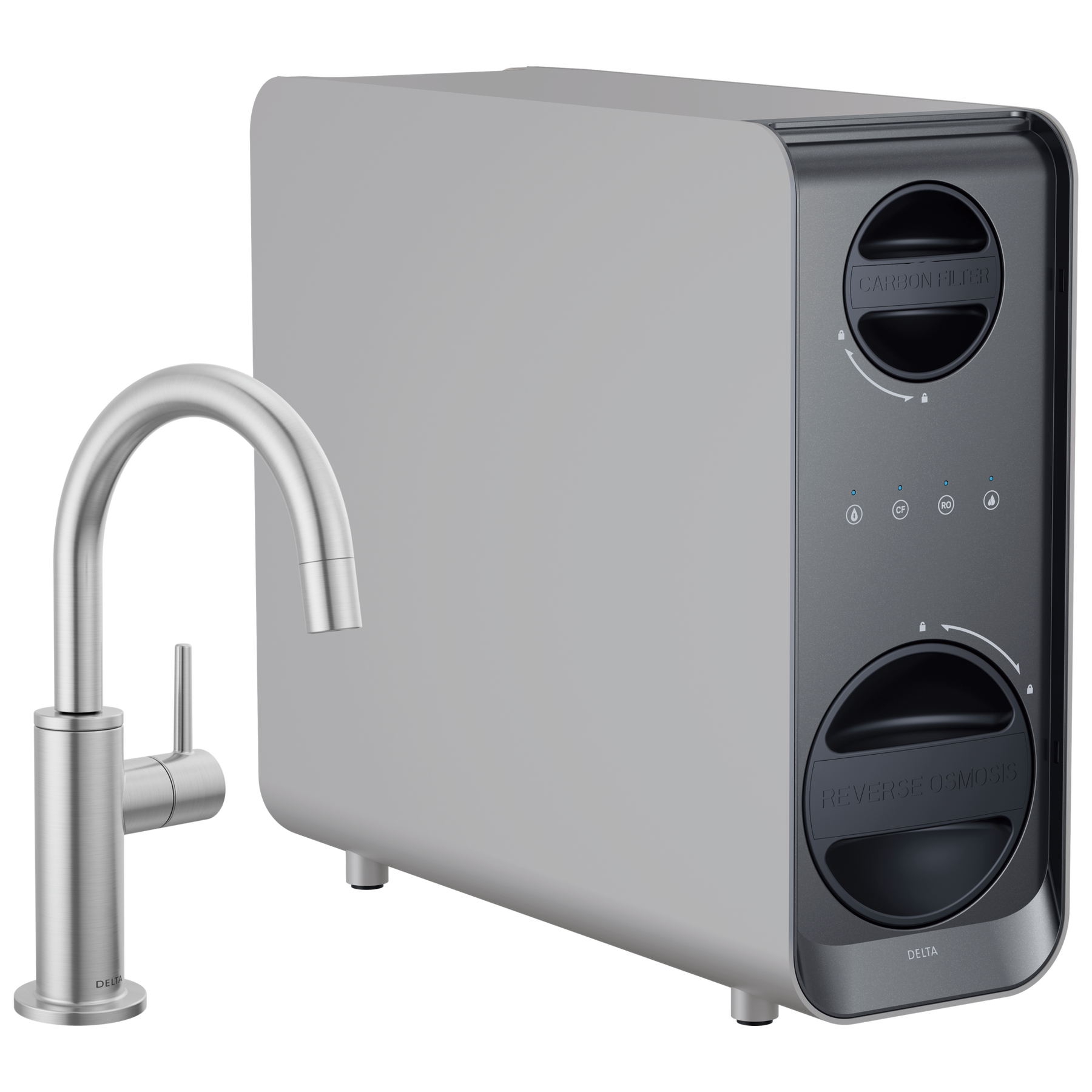 Tankless Under Sink 6-Stage Reverse Osmosis System with Beverage
