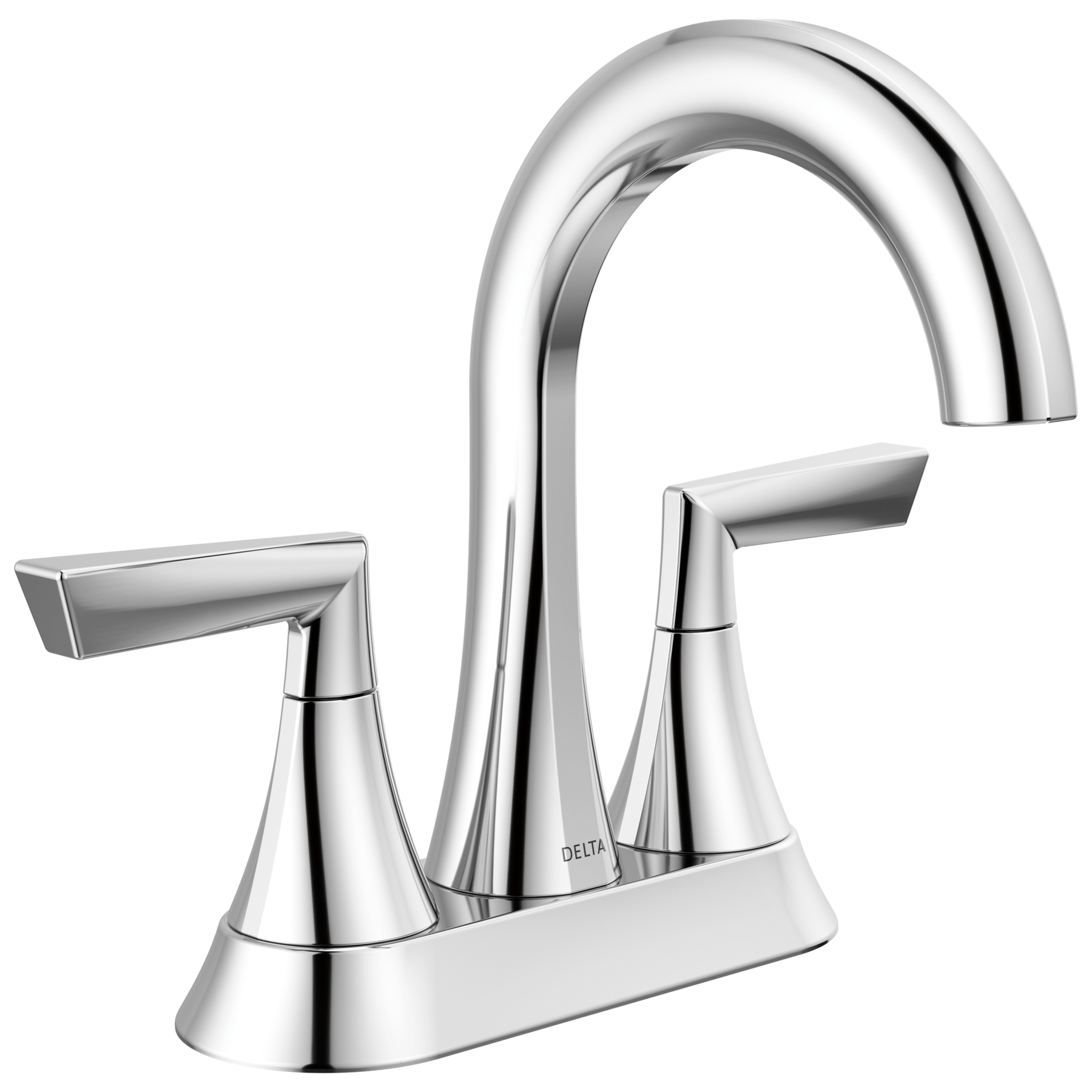 Two Handle Centerset Bathroom Faucet in Chrome 25874LF | Delta Faucet
