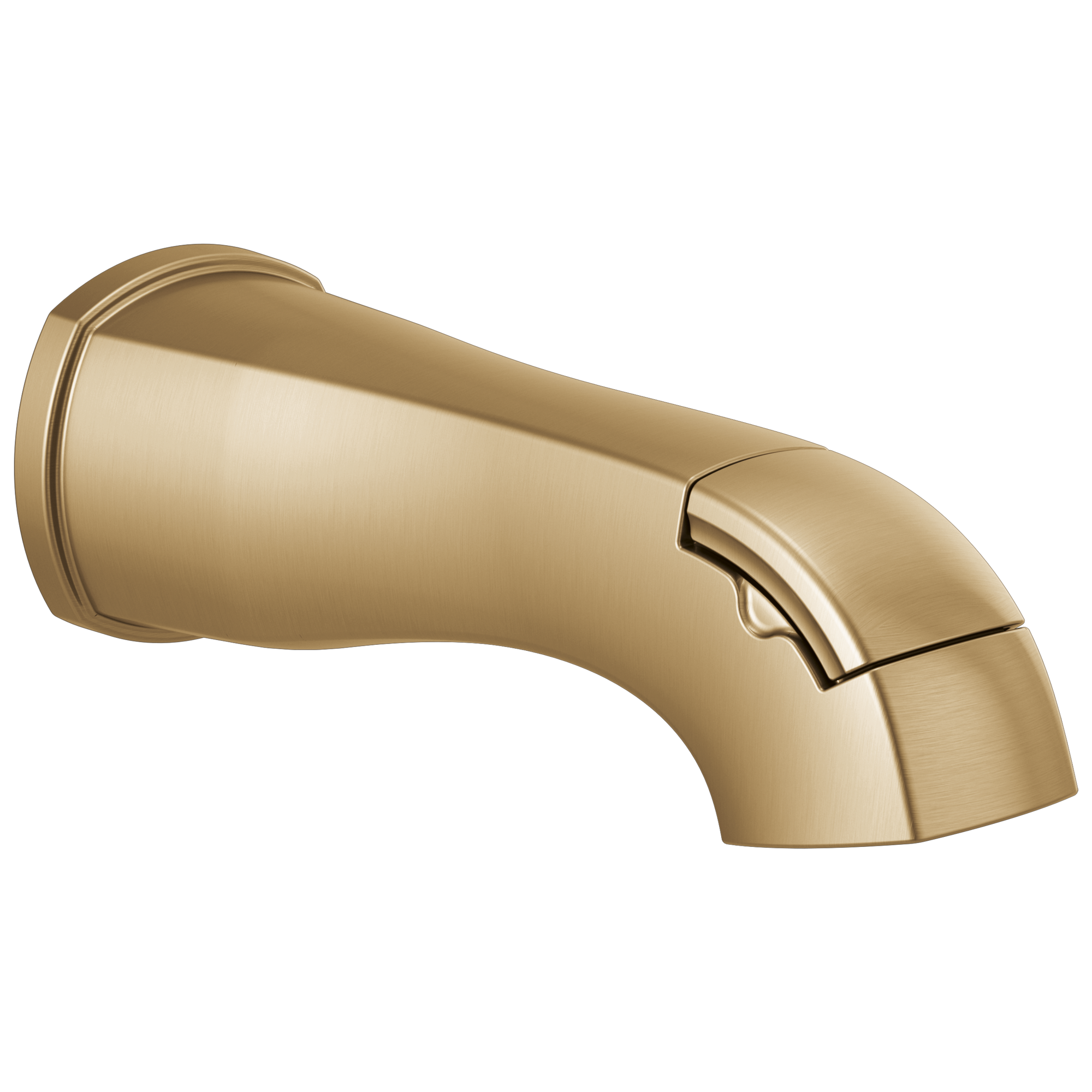Delta Faucet Stryke Diverter Tub Spout - Lumicoat Champagne Bronze