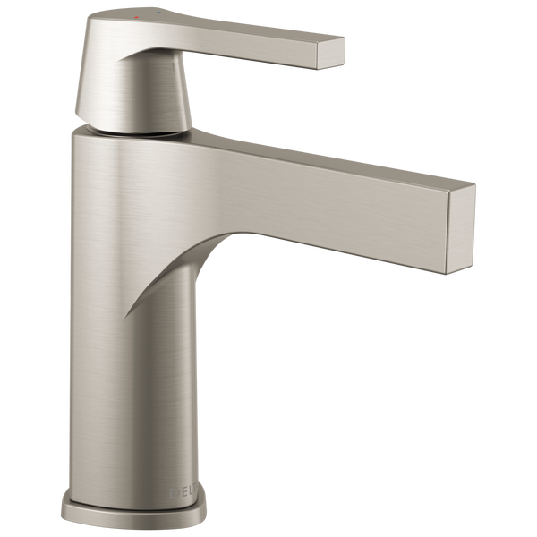 Single Handle Bathroom Faucet in Stainless 574-SSMPU-DST | Delta