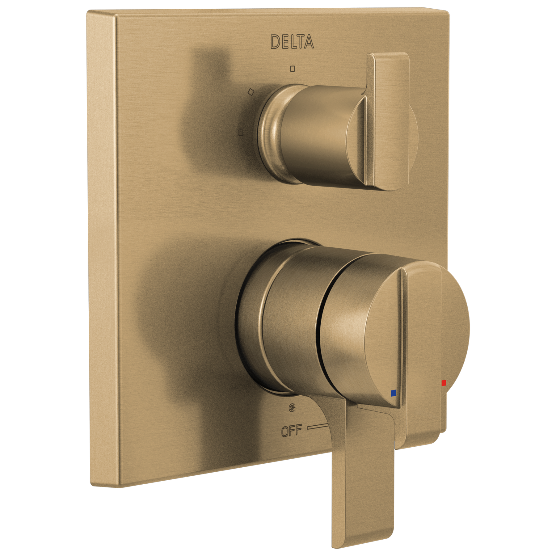 Integrated Diverter Trim 3S 2L 17S (Recertified) in Champagne