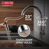 Single Handle Pull-Down Kitchen Faucet