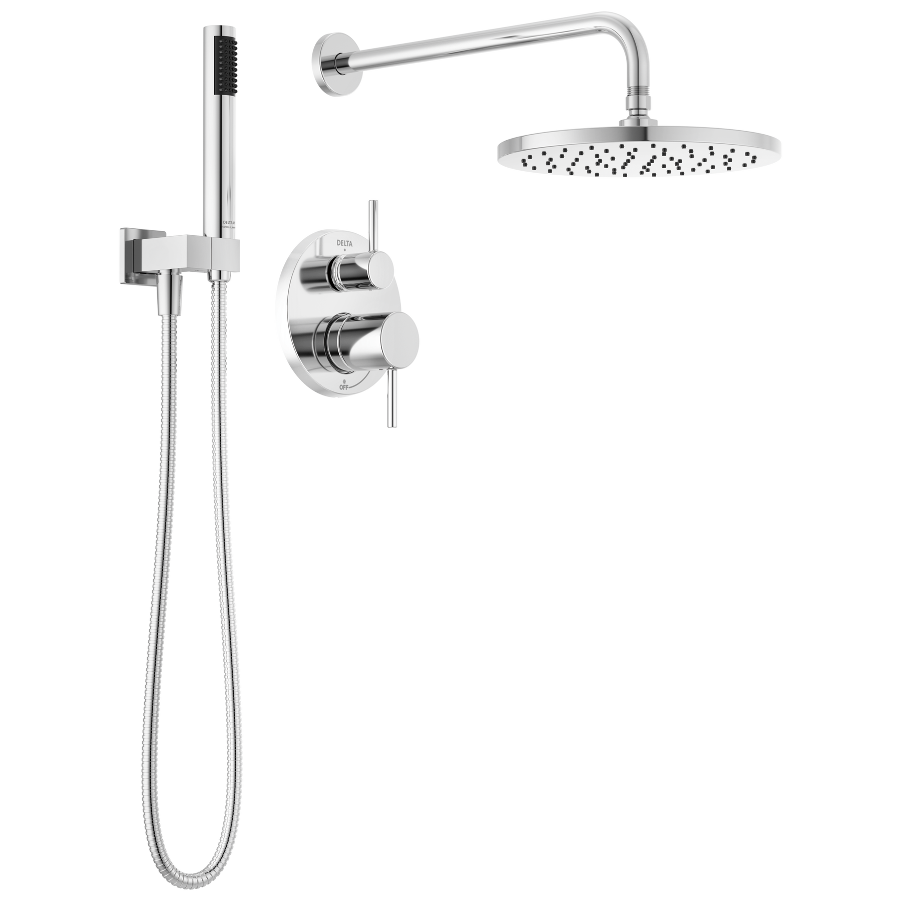 Raincan Shower Rough & Trim w/ HS 14S (Recertified) in Chrome