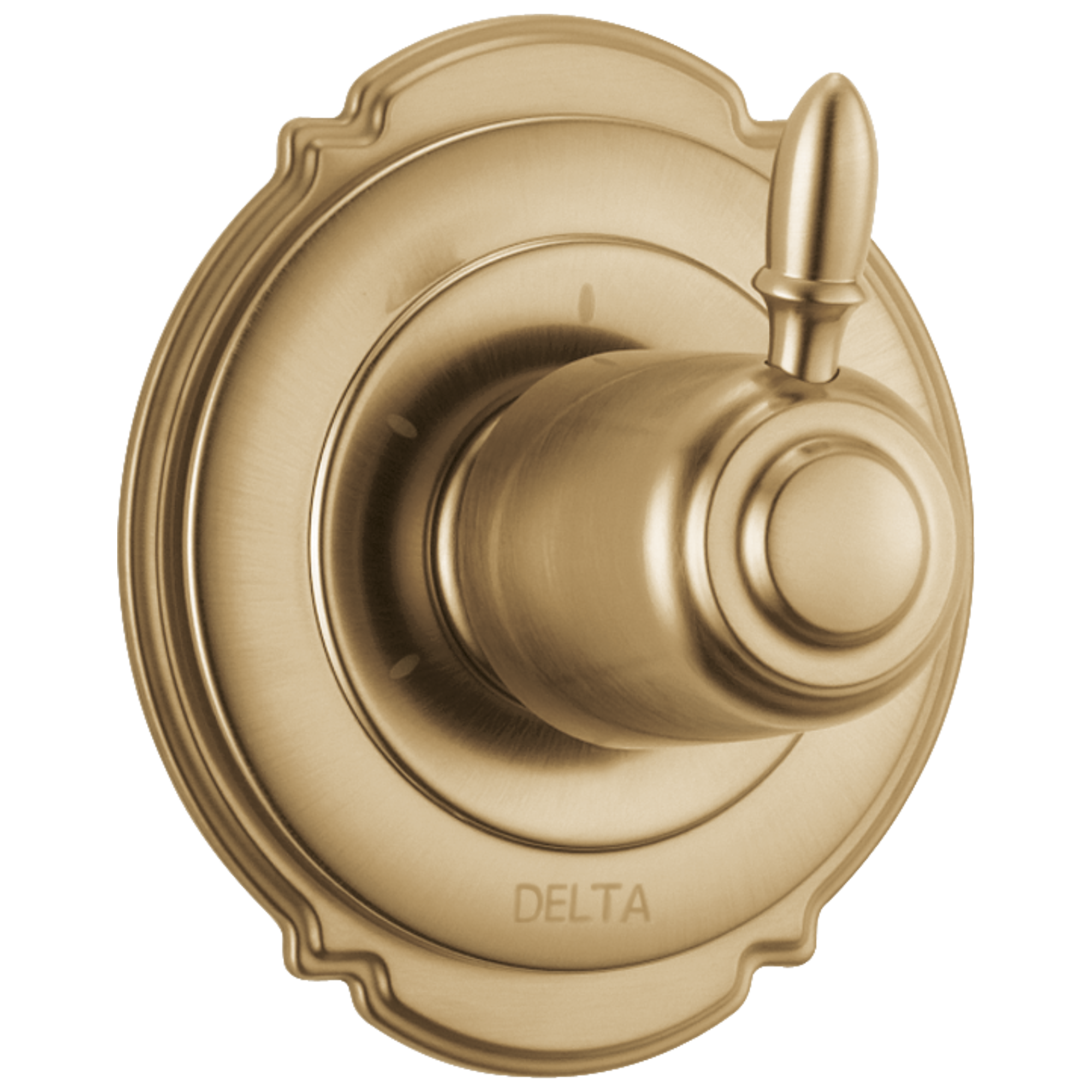 Delta Faucet Victorian 3-Setting 2-Port Diverter Trim - Champagne Bronze