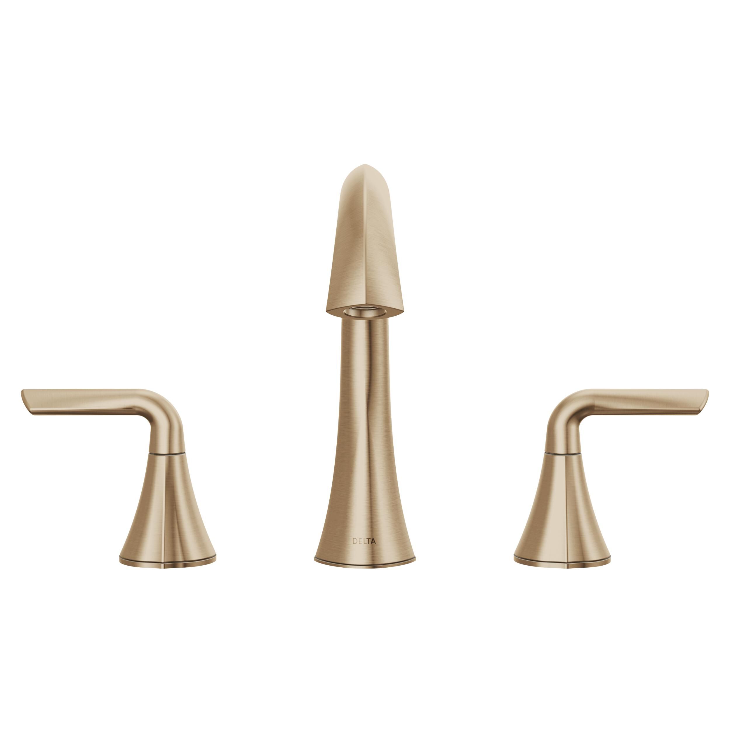 Two Handle Widespread Bathroom Faucet in Champagne Bronze 35847LF