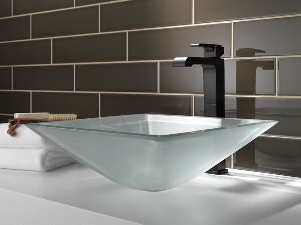 Single Handle Vessel Bathroom Faucet