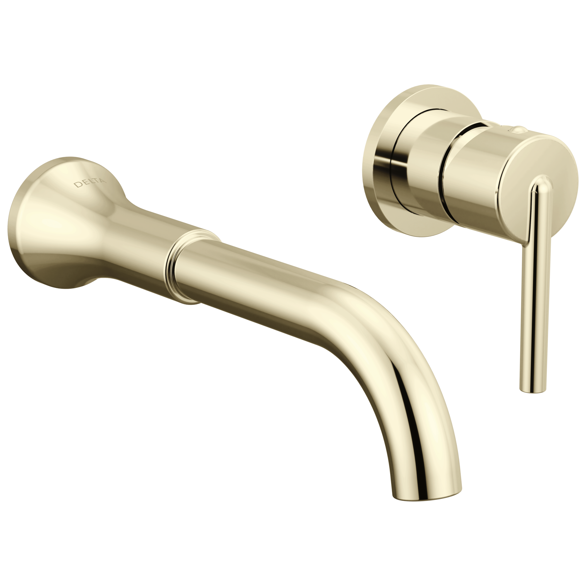 Delta Faucet Trinsic Single Handle Mount Bathroom Faucet - Polished Nickel