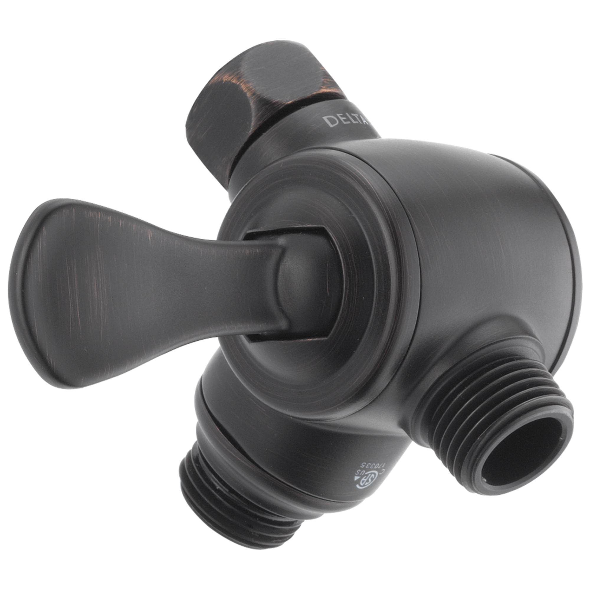 Delta Faucet Universal Showering Components 3-Way Shower Arm Diverter for Hand Shower - Venetian Bronze