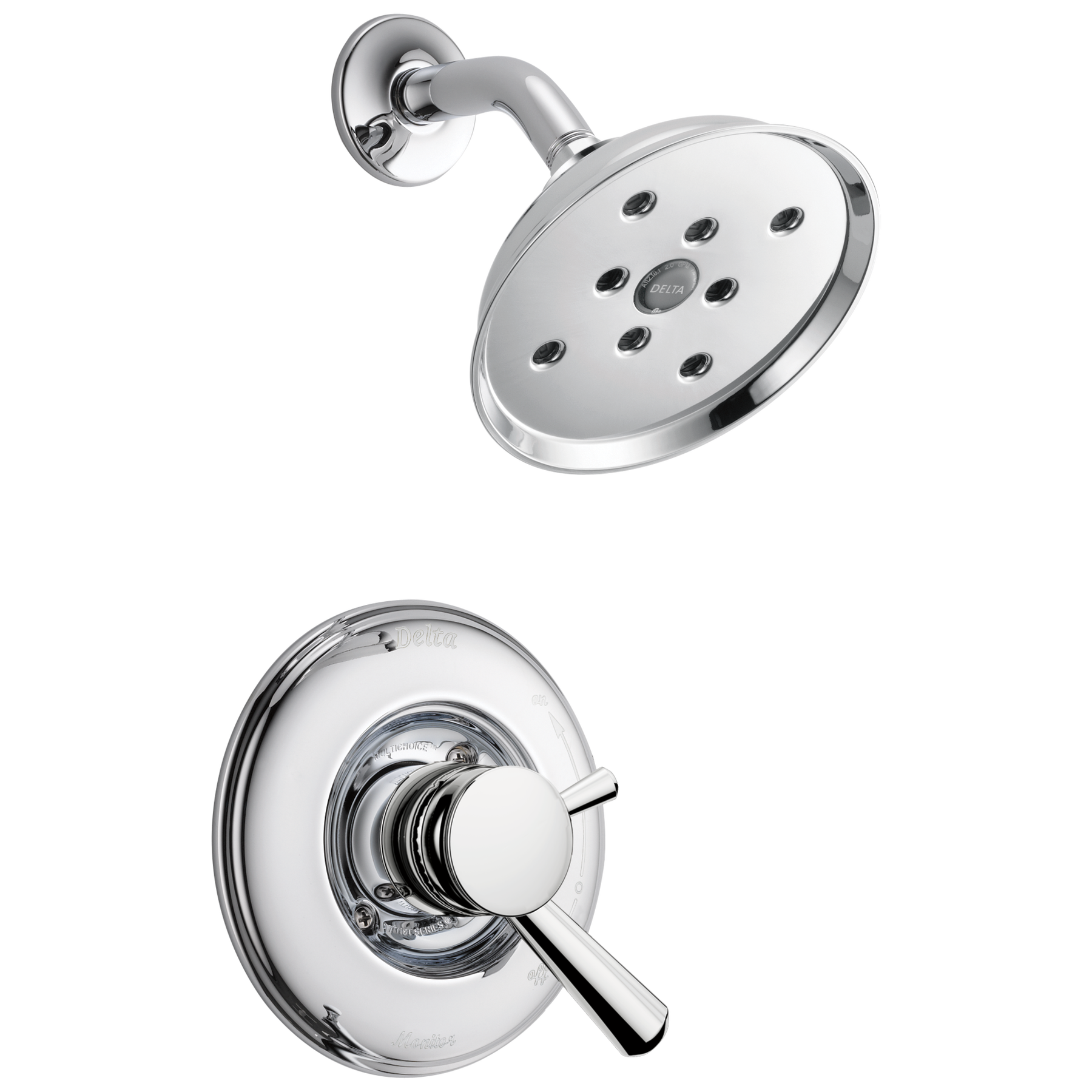 Monitor&reg; 17 Series Traditional H<sub>2</sub>Okinetic&reg; Shower Trim