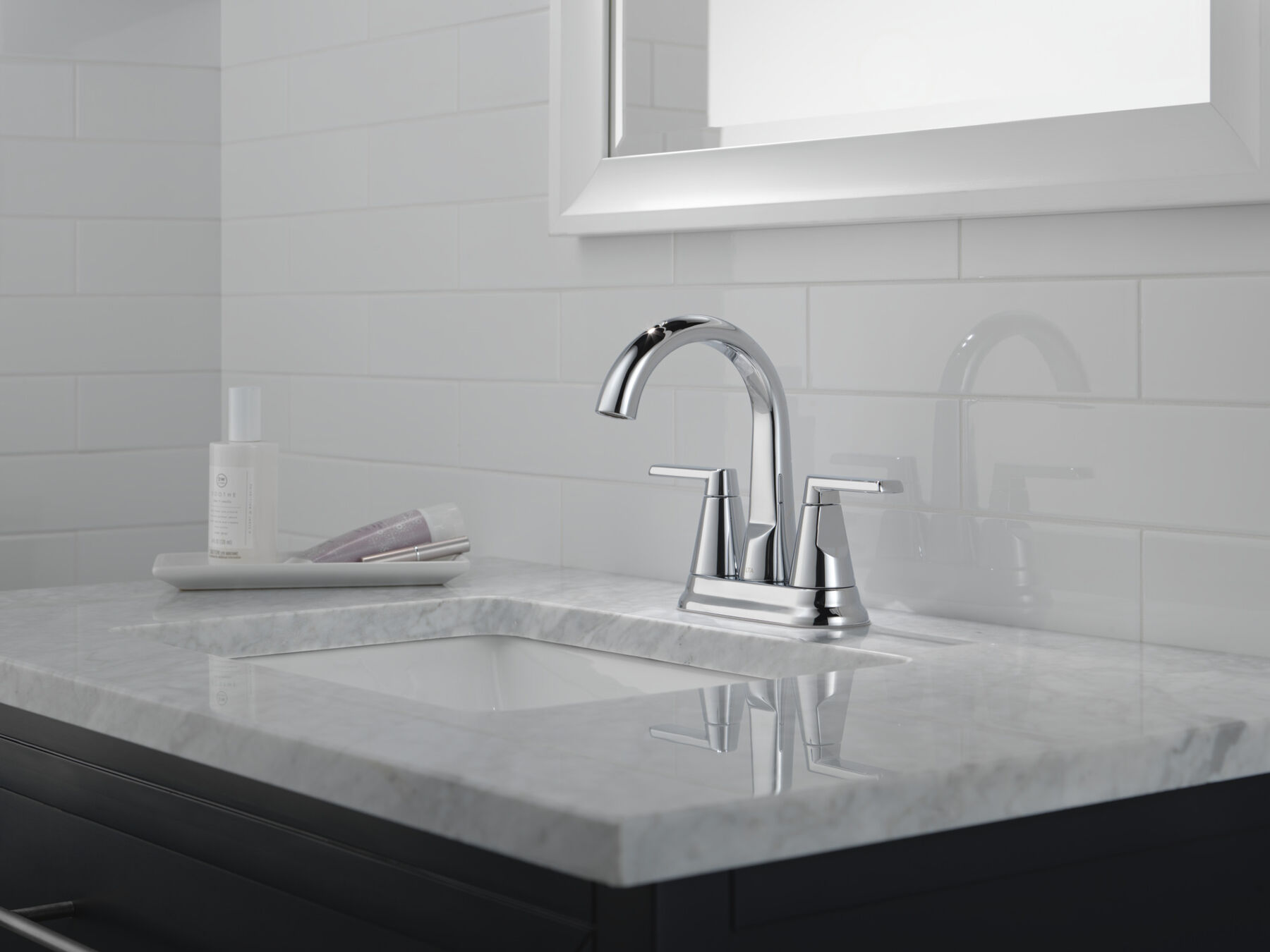 Two Handle Centerset Bathroom Faucet, image 4