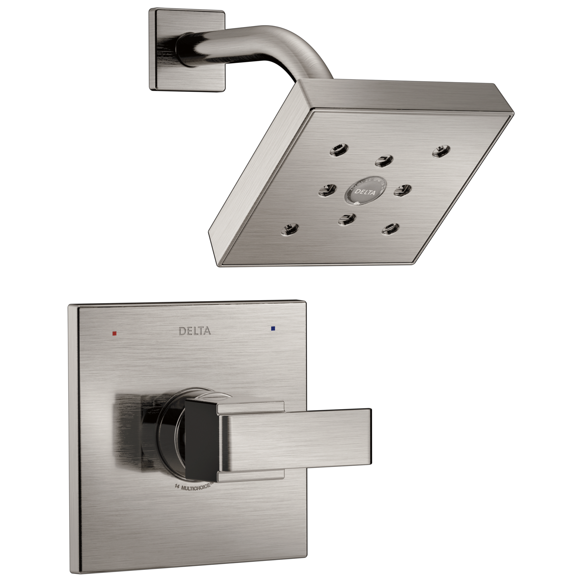 Delta Faucet Ara Monitor 14 Series H2Okinetic Shower Trim - Stainless
