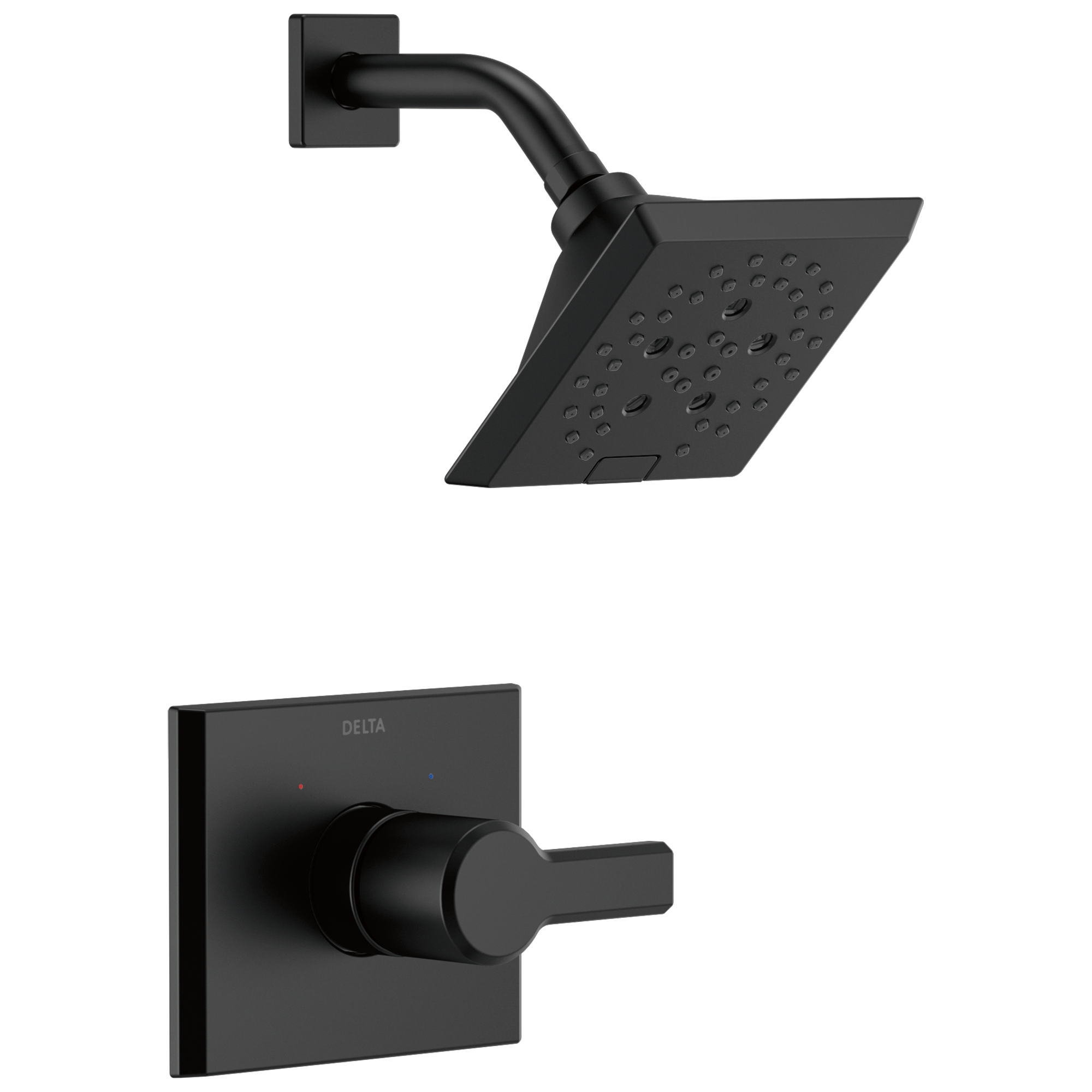 Delta Faucet Pivotale Monitor 14 Series H2okineticshower Trim - - Matte Black