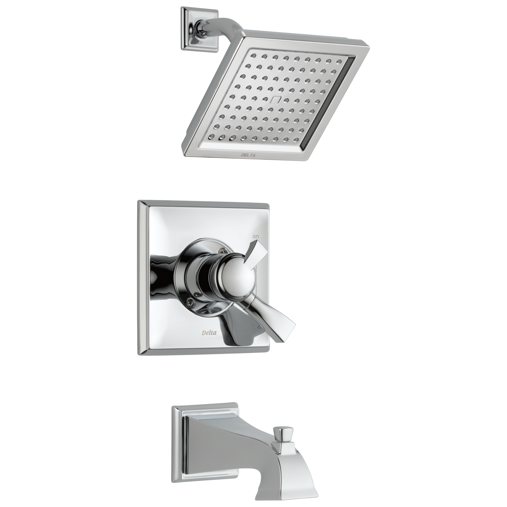 Delta Faucet DrydenE Monitor 17 Series Tub & Shower Trim - Chrome