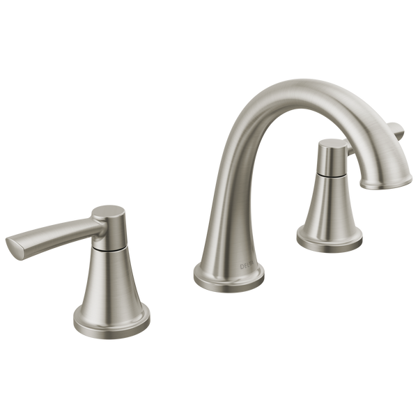 Two Handle Widespread Bathroom Faucet in Spotshield Brushed Nickel