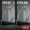 Single Handle Pull-Down Kitchen Faucet with Touch<sub>2</sub>O&reg; Technology Technology (Recertified)