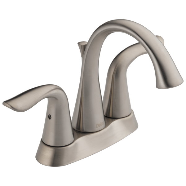 Two Handle Tract-Pack Centerset Bathroom Faucet in Stainless 2538