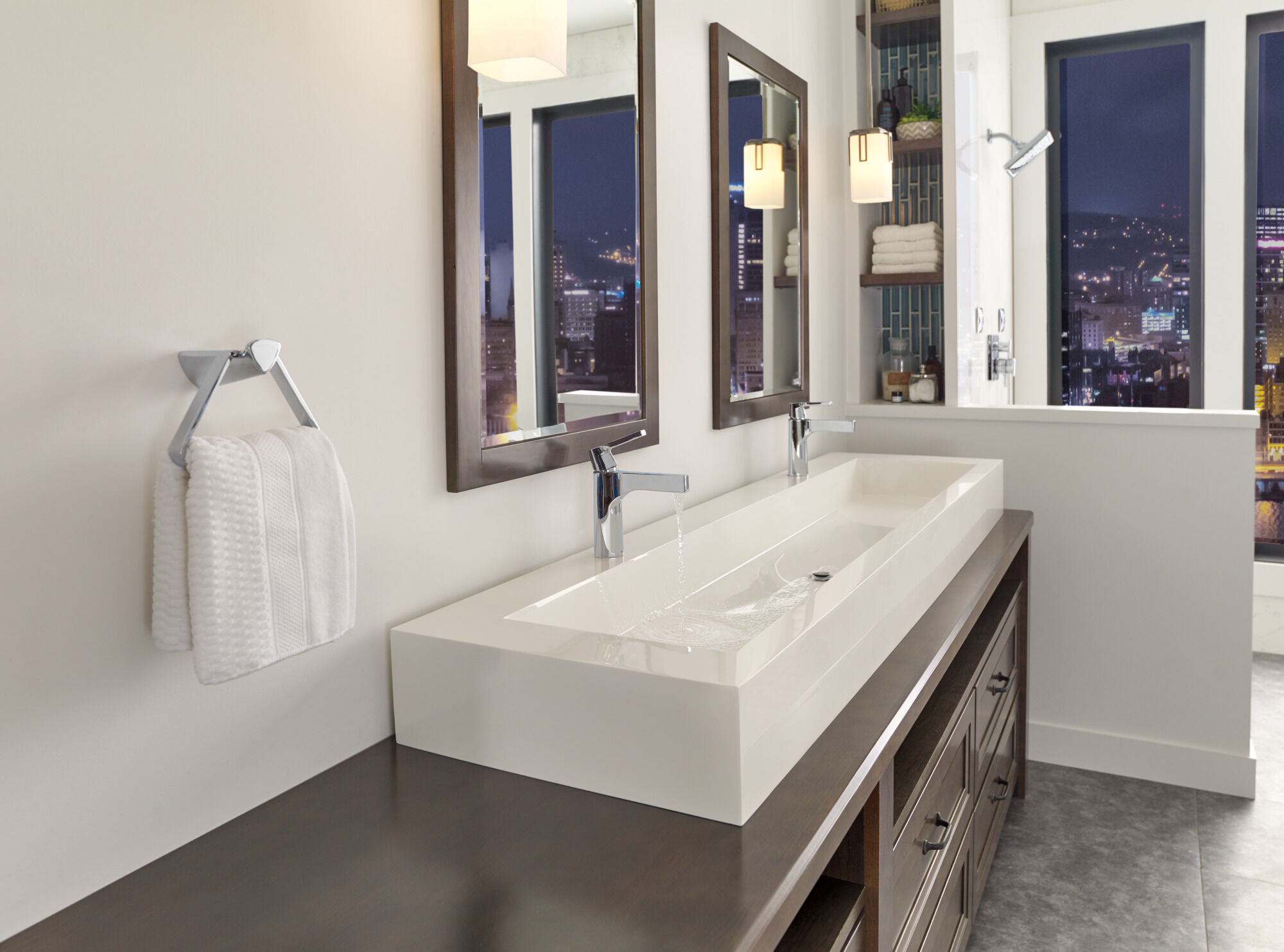 Single Handle Bathroom Faucet in Chrome 574-MPU-DST | Delta Faucet