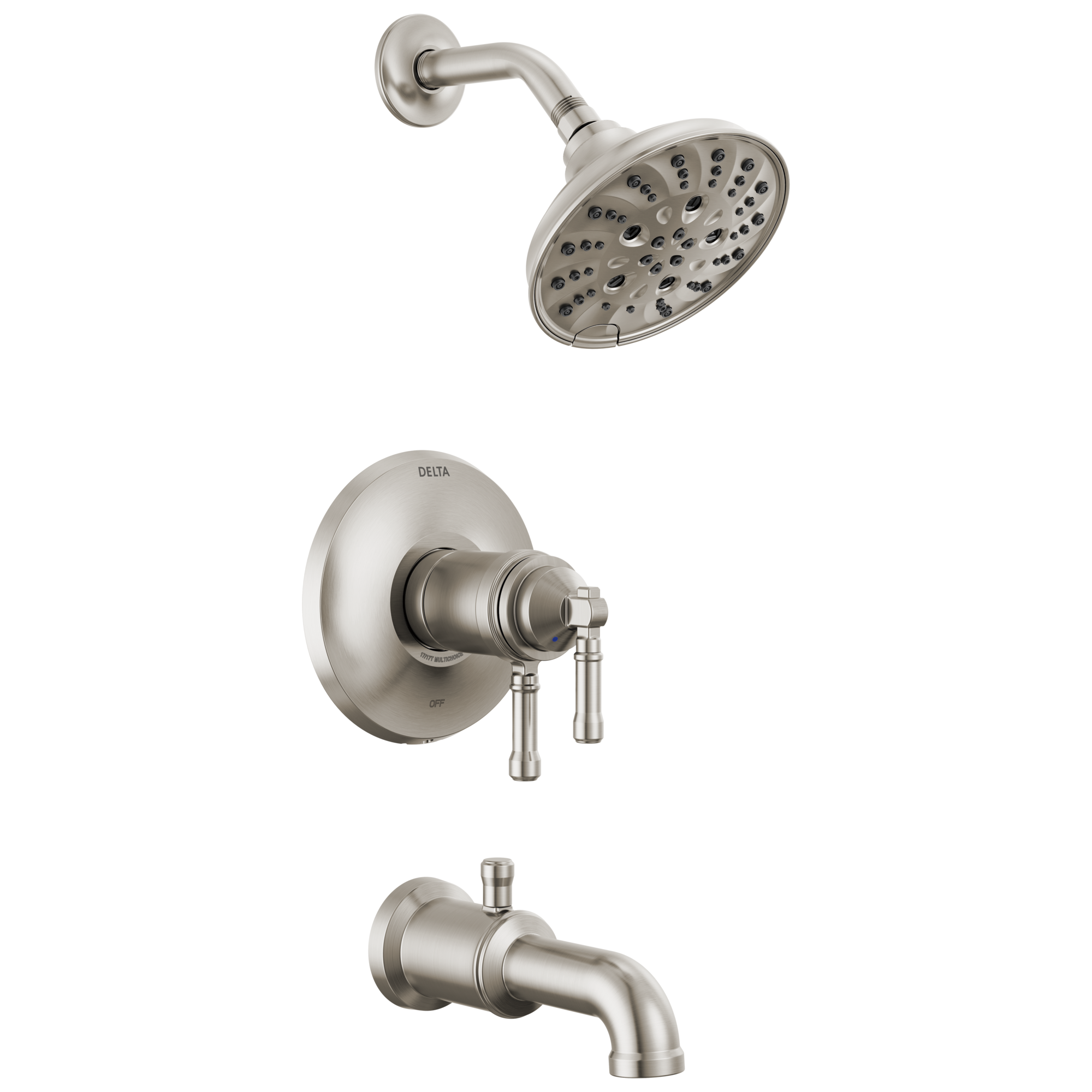 BroderickE 17T Series Tub Shower Trim - Lumicoat Stainless