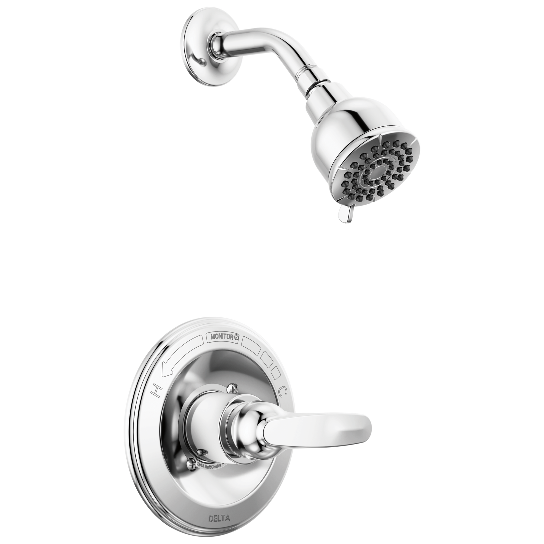 Shower Trim 1L 13S (Recertified) in Chrome BT13210-R | Delta Faucet 