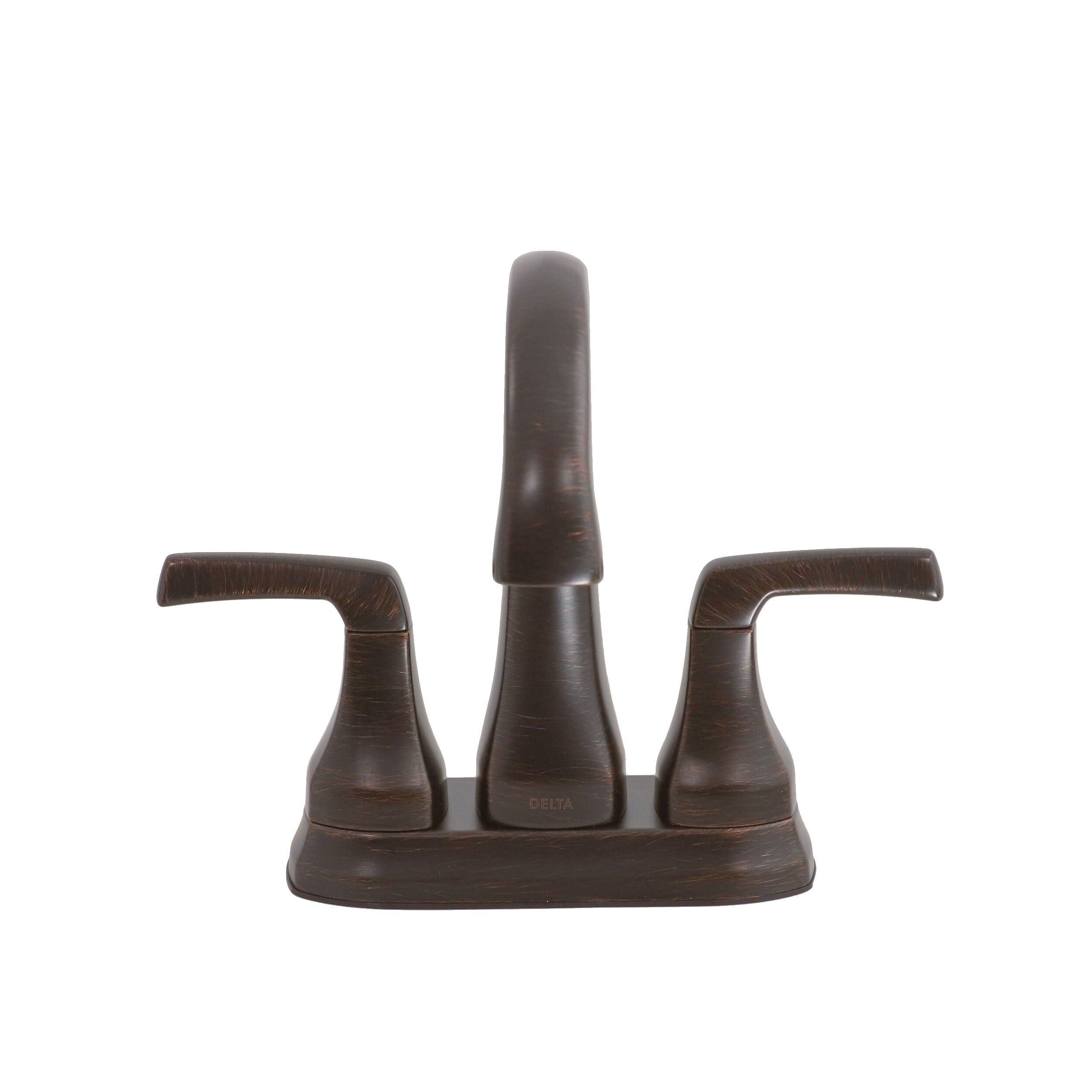 Two Handle Centerset Bathroom Faucet in Venetian Bronze 25770LF-RB