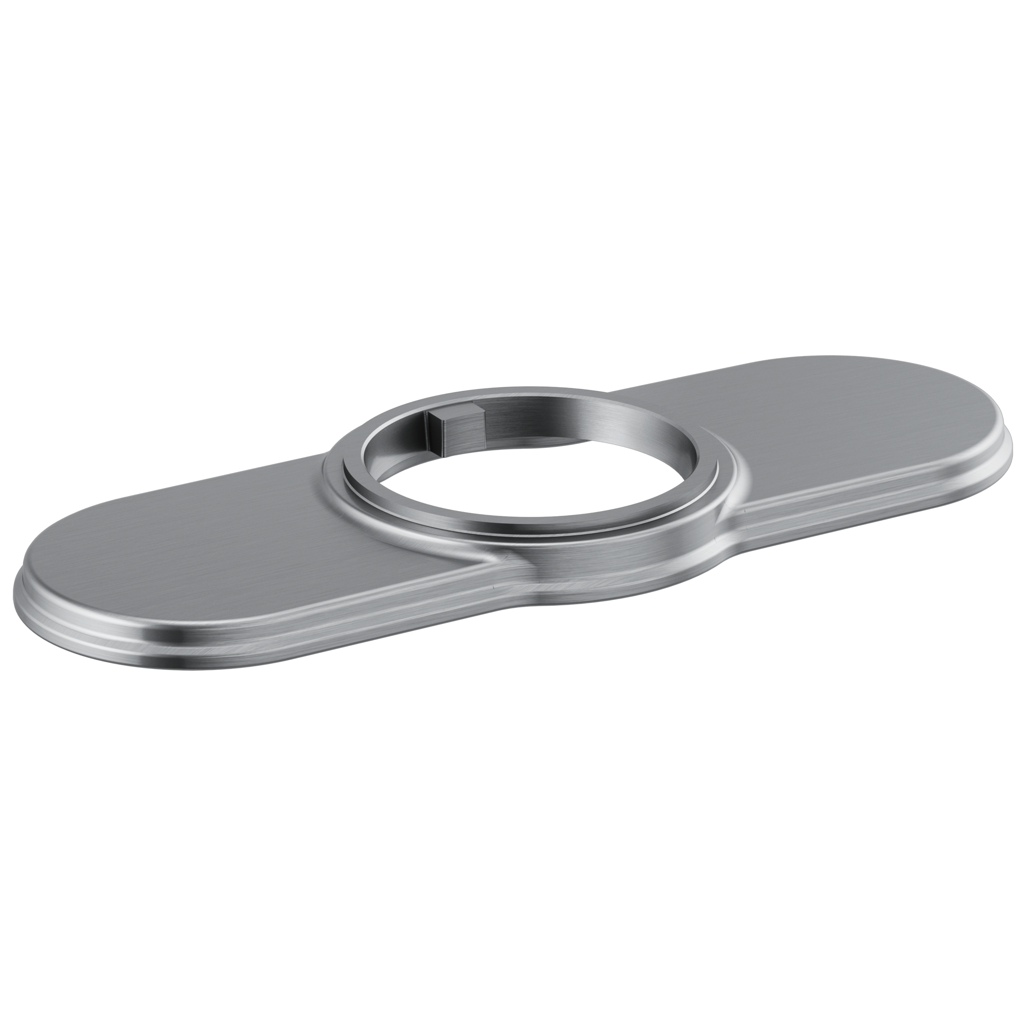 BroderickE Escutcheon - True Bar - Arctic Stainless