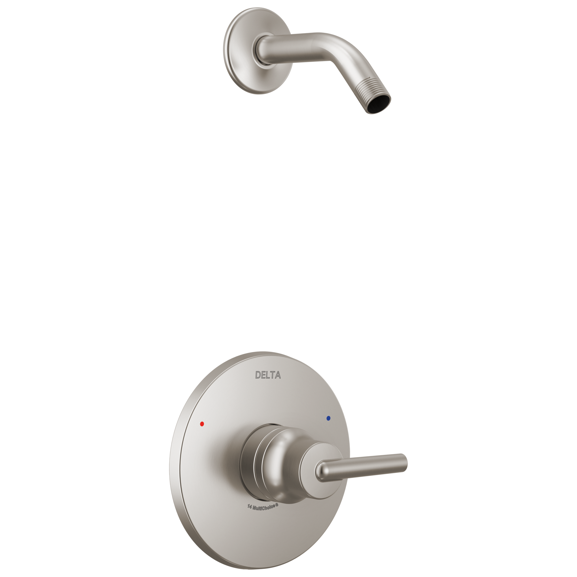 Delta Faucet Trinsic Monitor 14 Series Shower Trim - Less Head - Stainless