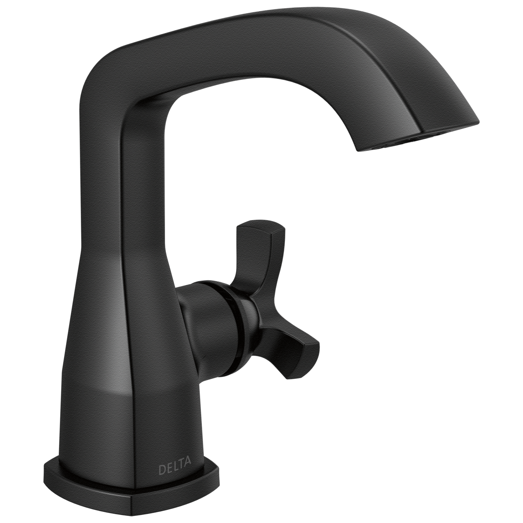 Single Handle Bathroom Faucet in Matte Black 5766-BLLPU-DST