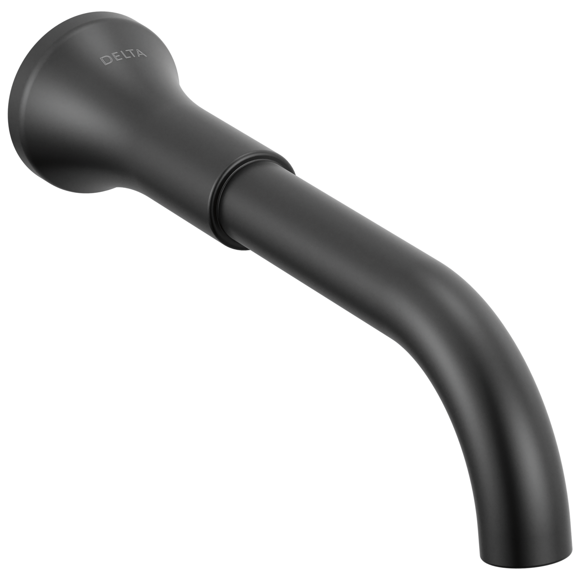 Delta Faucet Trinsic Two Handle Wall Mount Bathroom Faucet - Matte Black