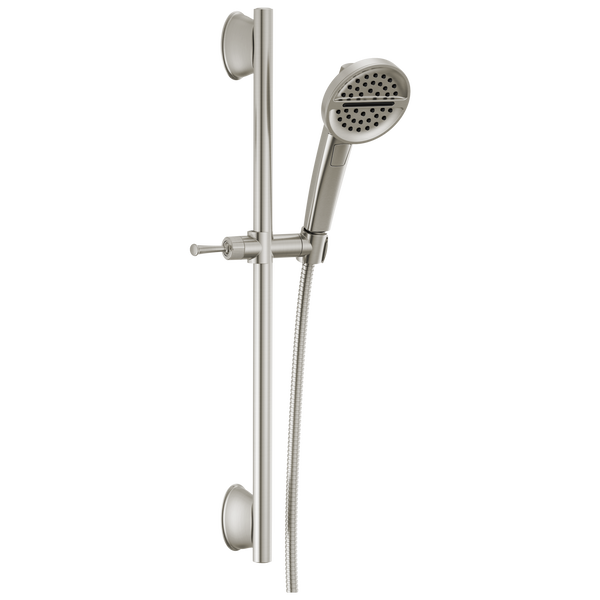 3Setting Slide Bar Handshower in Lumicoat® Stainless 51386SSPR