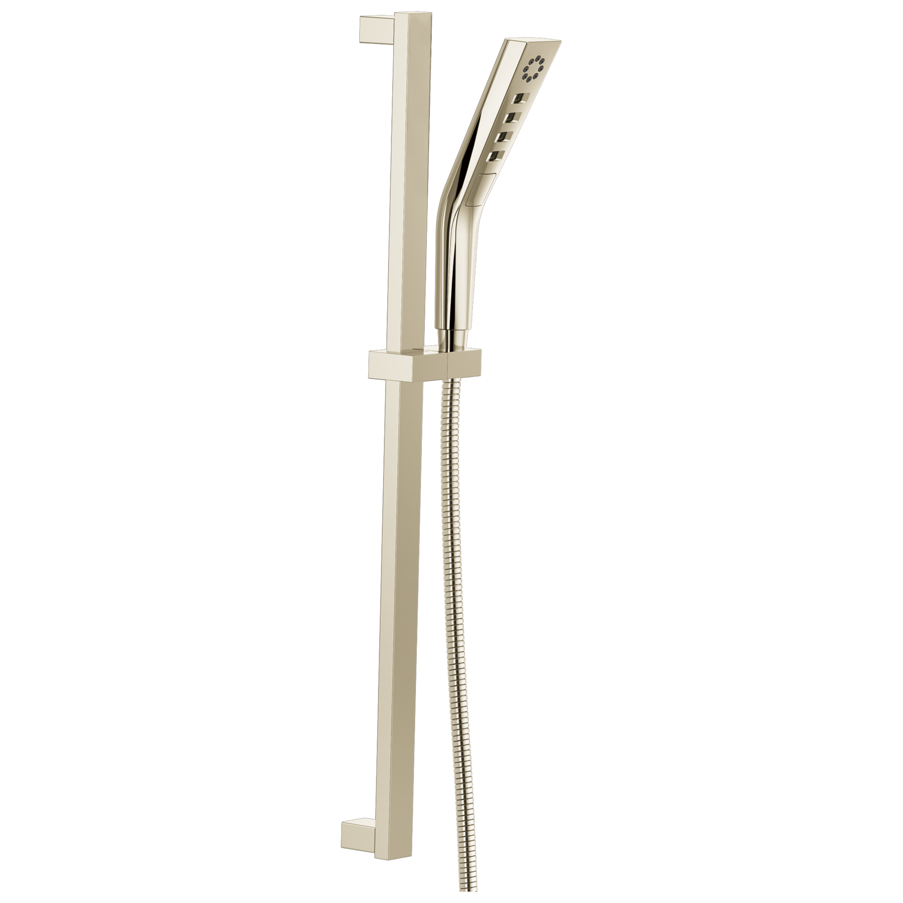 H2Okinetic® 3-Setting Slide Bar Hand Shower in Lumicoat® Polished