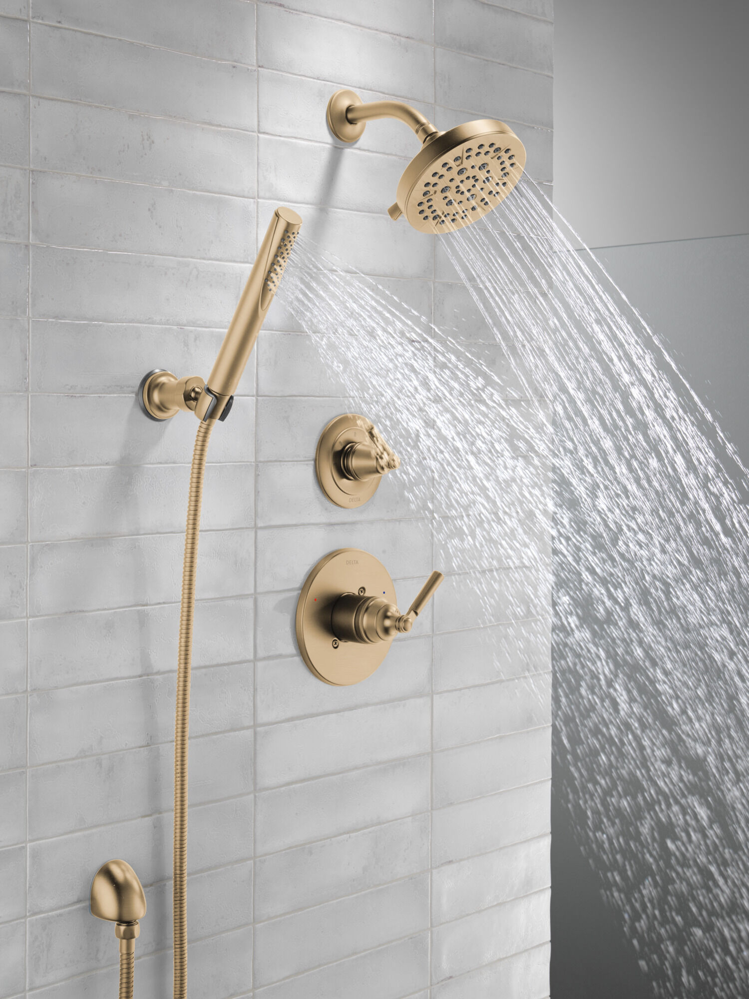 Wall Elbow For Hand Shower in Lumicoat® Champagne Bronze 50560-CZ
