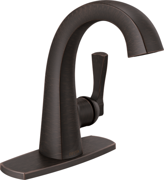 ブルンスタ　デルタスピン Single Handle Bathroom Faucet in Venetian Bronze 577-RBMPU-DST