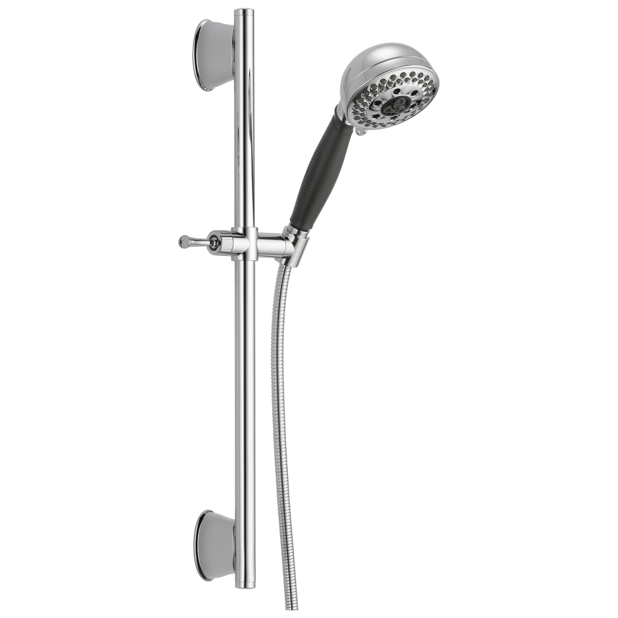 Delta Faucet Universal Showering Components H2OKinetic 5-Setting Slide Bar Hand Shower - Chrome