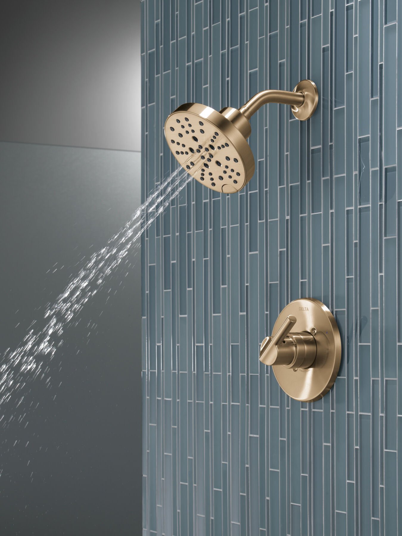 Monitor® 14 Series H2Okinetic® Shower in Champagne Bronze 142749  